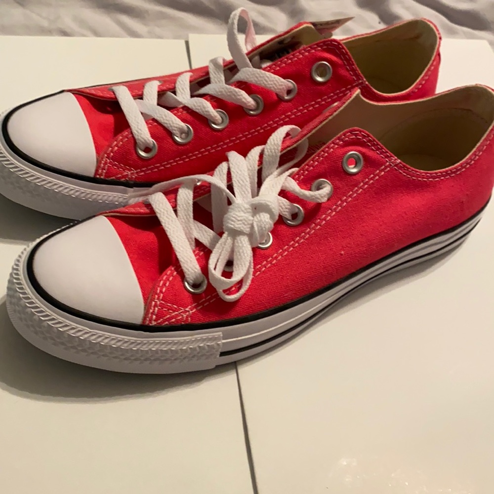 New Pink Converse size 9